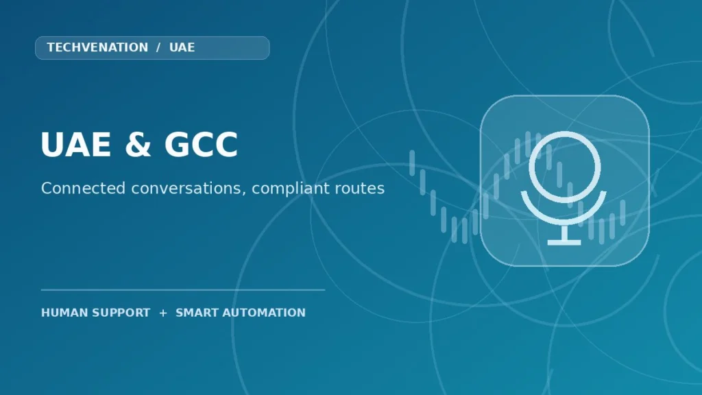 Conceptual illustration for gcc services in the UAE