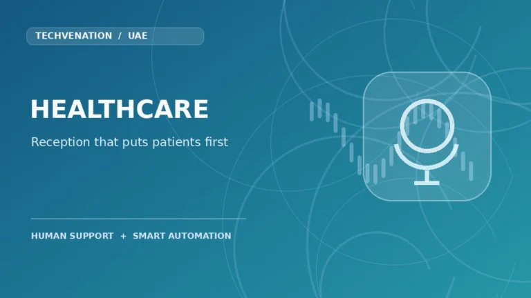 Conceptual illustration for healthcare services in the UAE